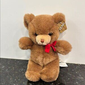 Gund Brown and Red Stuffed Animal Plush